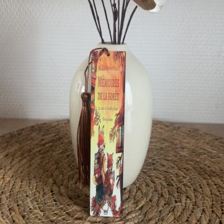 📖 Marque-page à personnaliser - aspect bois