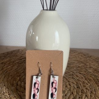 🌿 Boucles d’oreilles en bois – Légères & personnalisables