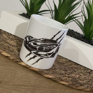 ☕ Mug en céramique blanc personnalisé – Douceur et style au quotidien