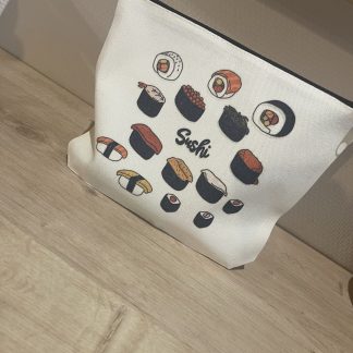 💄 Pochette cosmétique personnalisable – Élégante & pratique