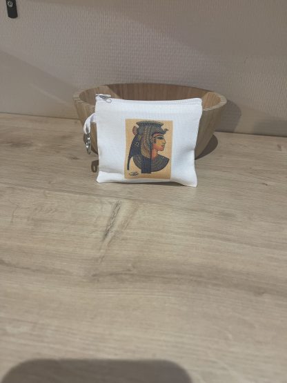 👛 Porte-monnaie en toile blanche – personnalisable par sublimation – Image 2